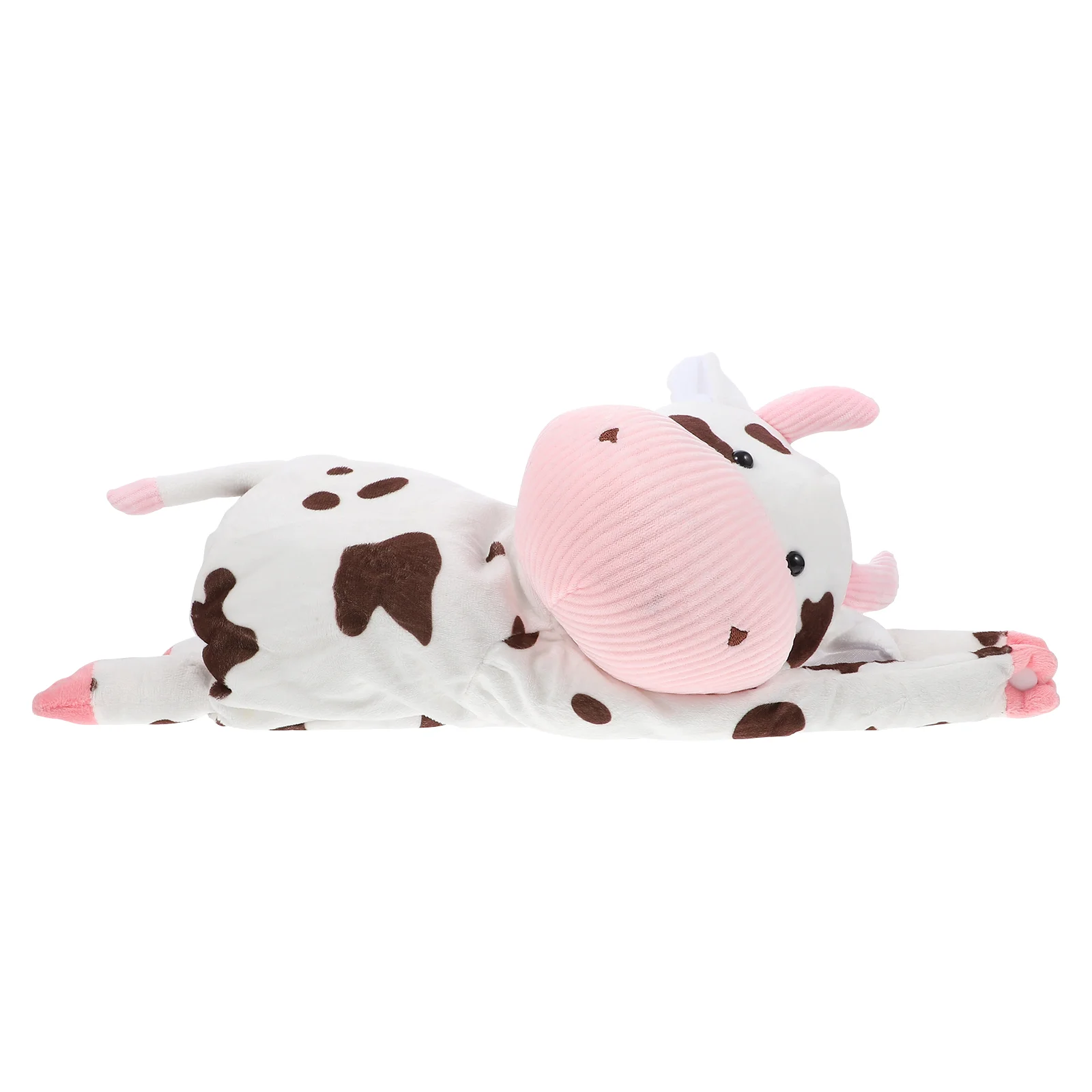 

Tissue Box Cover Holder Hanging Plush Animal Cow Paper Anime Storage Auto Dispenser Container Fluffy Napkin