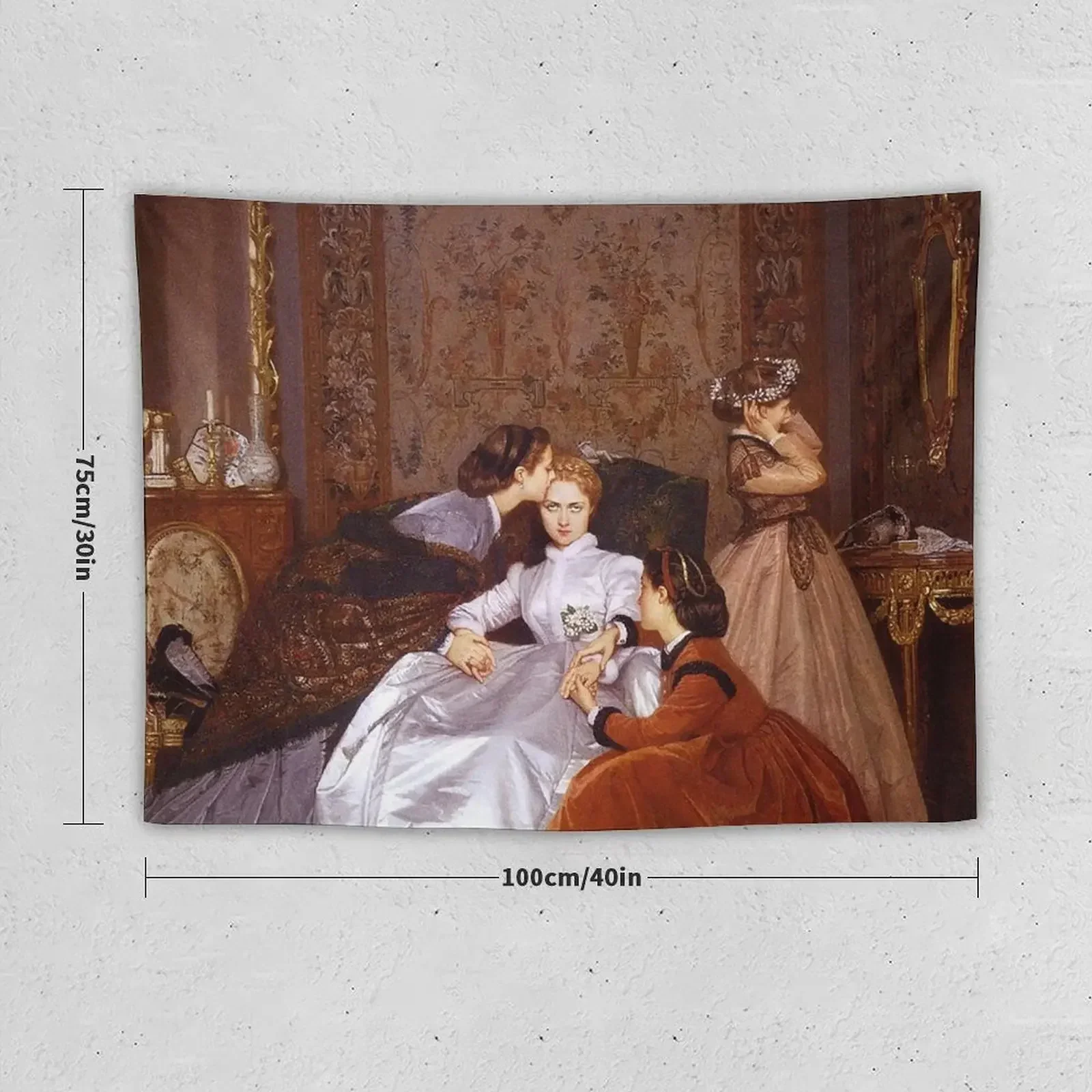 Неохотничий гобелен Невеста-август тулмуш украшения для спальни украшение