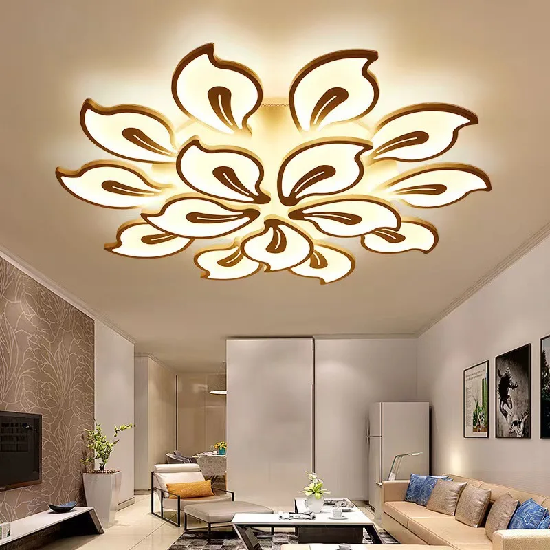 

Nordic modern bedroom living room LED ceiling lamp apartment lamp hotel villa acrylic indoor lighting wholesale