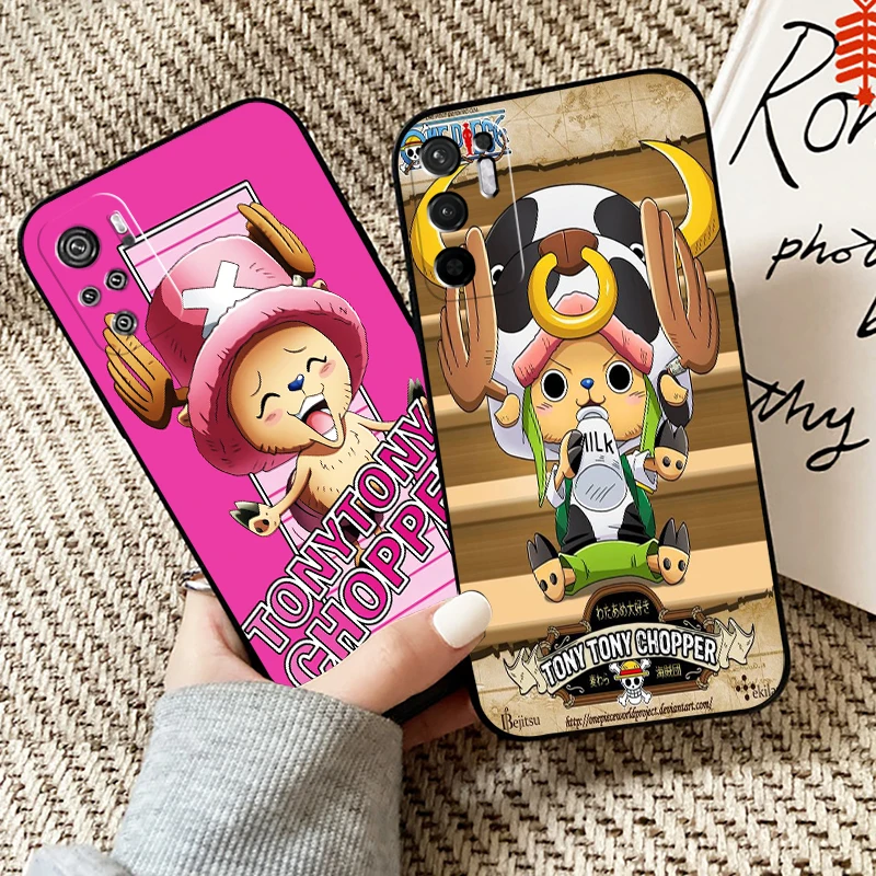 

Anime Tony Tony Chopper ONE PIECE Phone Case For Xiaomi Redmi Note 10 10S 10T 9 9S 9T 5G For Redmi 10 9 9T 9A 9C Case