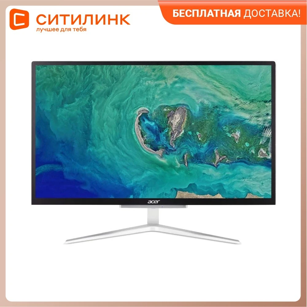 Monoblock Acer Aspire c22-820 21.5 &quot FHD Intel Pentium j5040 4 GB 128 SSD UHD 605 DQ | Компьютеры и офис
