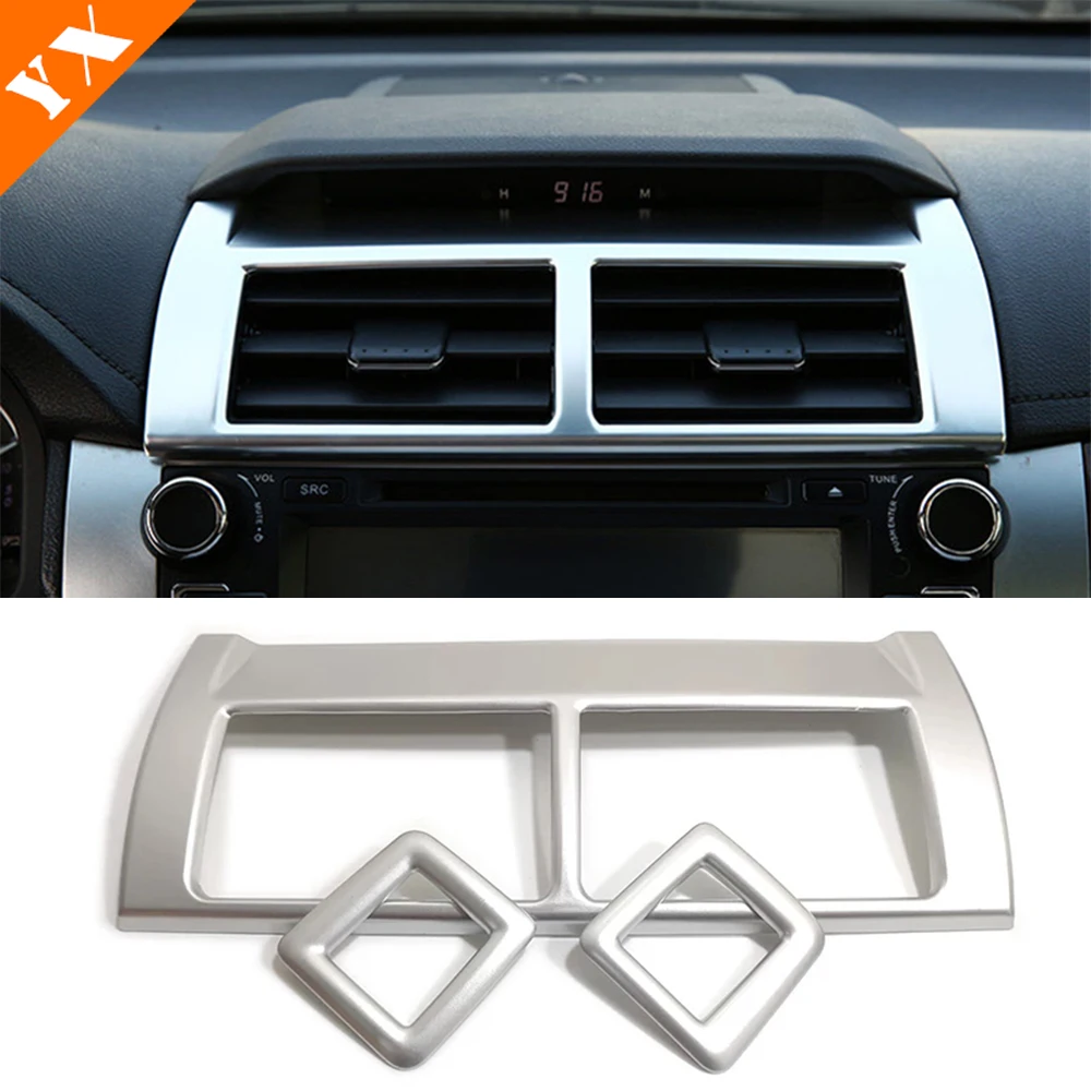 

Автомобильная Левая Правая Центральная решетка кондиционера, решетка вентиляционного отверстия, отделка, автомобильные аксессуары, внутр...