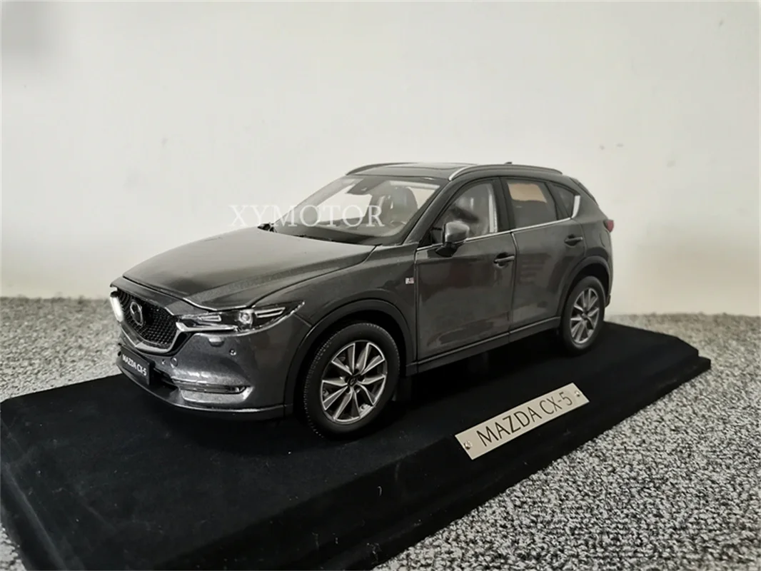 

1/18 For Mazda CX-5 CX5 SUV Diecast Metal Model Car Gray Boys Girls Toys Hobby Gifts Collection Ornaments Display