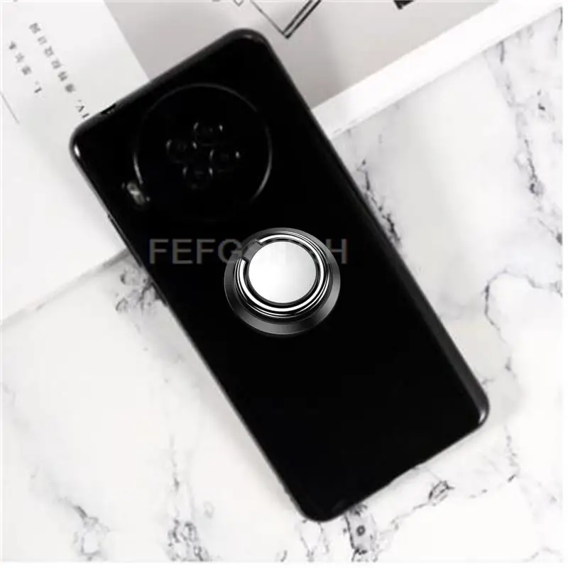 Для Cubot Note 20 Pro Note20 Note20Pro 20Pro заднее кольцо-держатель кронштейн из мягкого ТПУ силикона для защиты телефона от падения