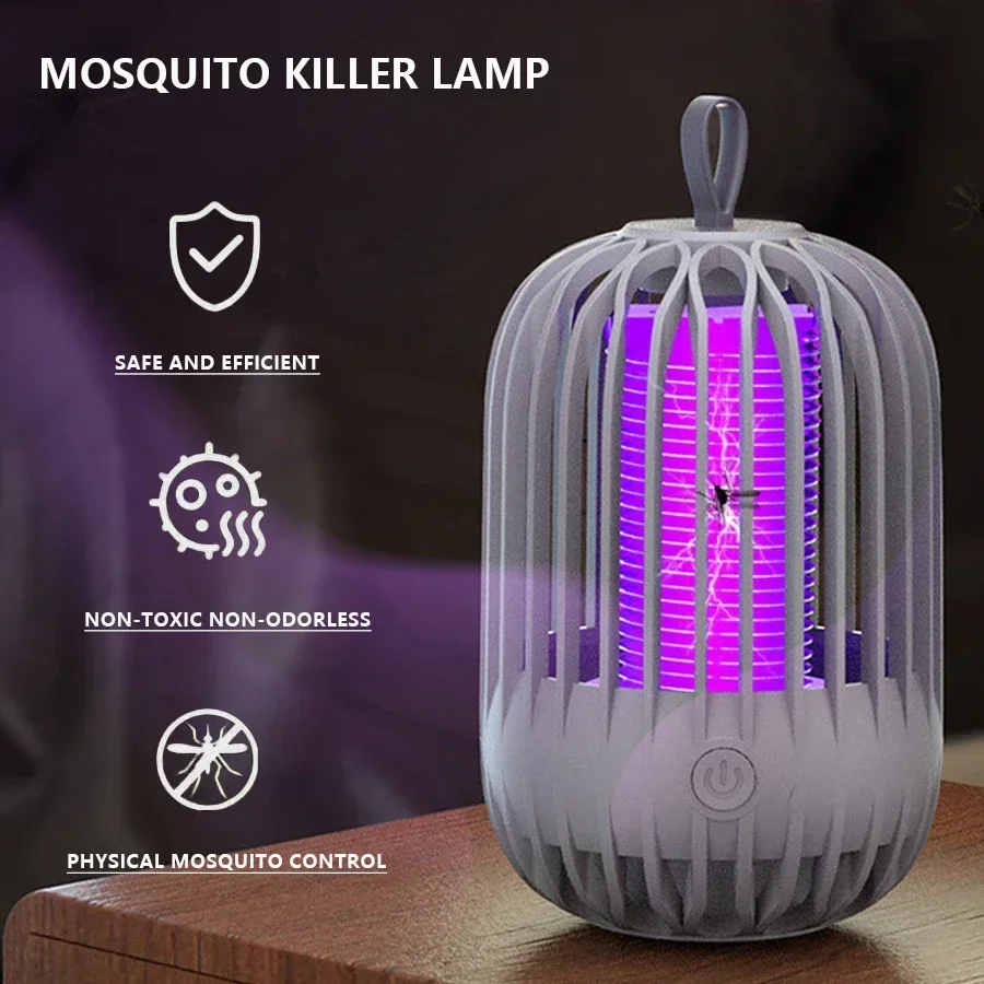 УФ-лампа-ловушка для насекомых с электрошоком