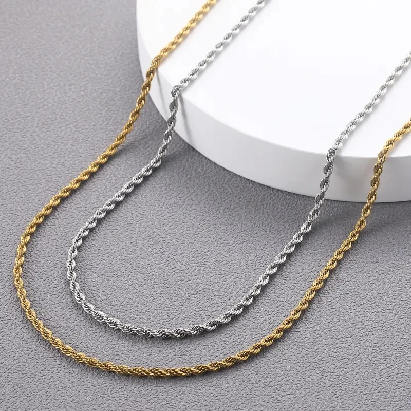 

New Steel Titanium Necklace gothic Necklace berserk Creative Couple Chain Stainless Steel Pendant Necklace 2 color jewelry