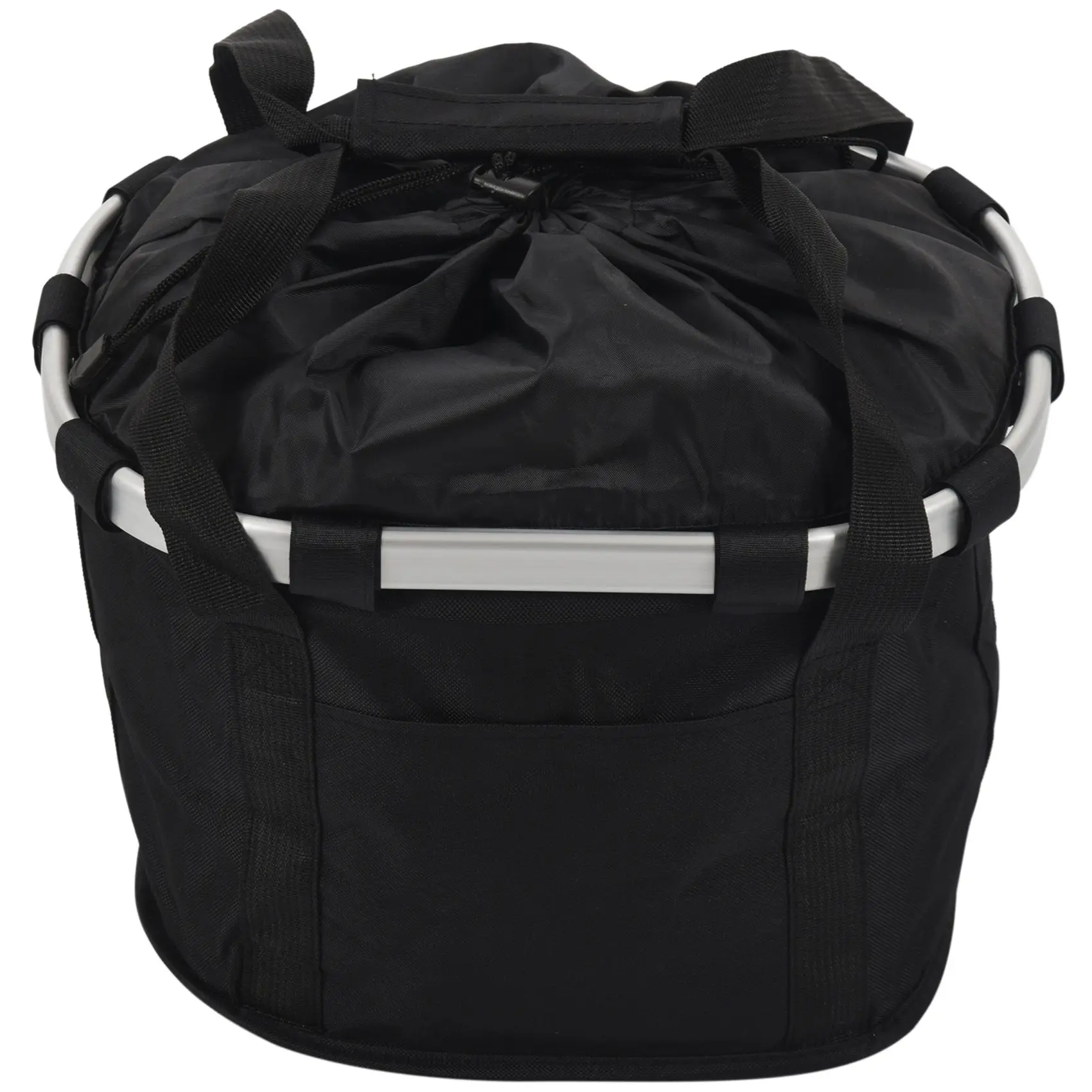 

Велосипедная съемная передняя Холщовая Сумка-переноска для велосипеда, рама из алюминиевого сплава