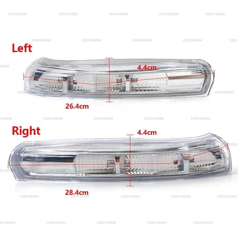 Левый и правый светодиодный поворотник для автомобиля указатель поворота на