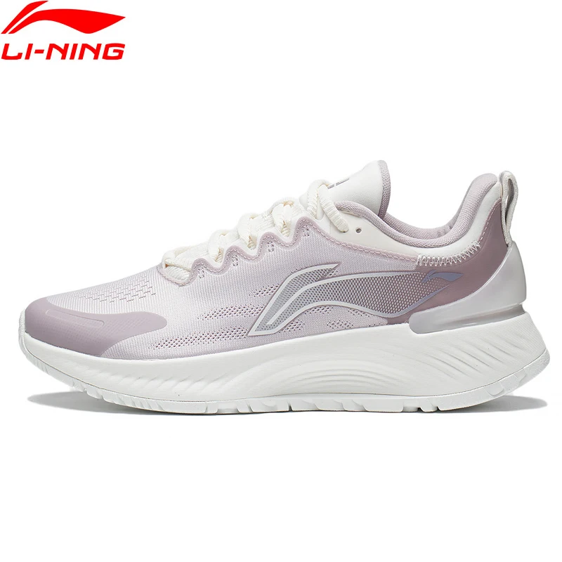 Li-Ning Women YUEYING ELEMENT Cushion Running Shoes Comfort LiNing LIGHT FOAM Breathable Sport Shoes Wearable Sneakers ARHS008