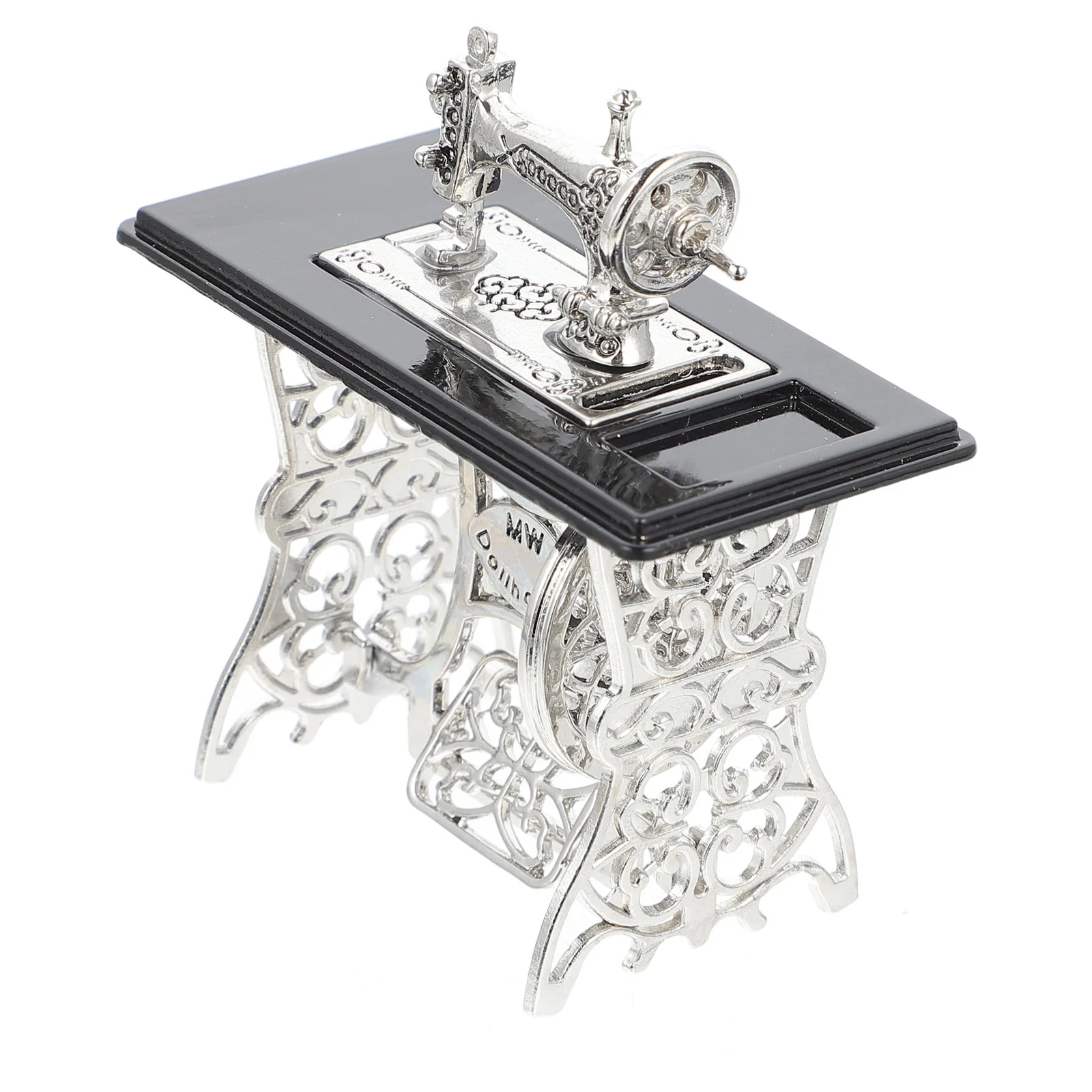 Мини-швейная машина мебельные машины для дома игрушечная комната микромодель