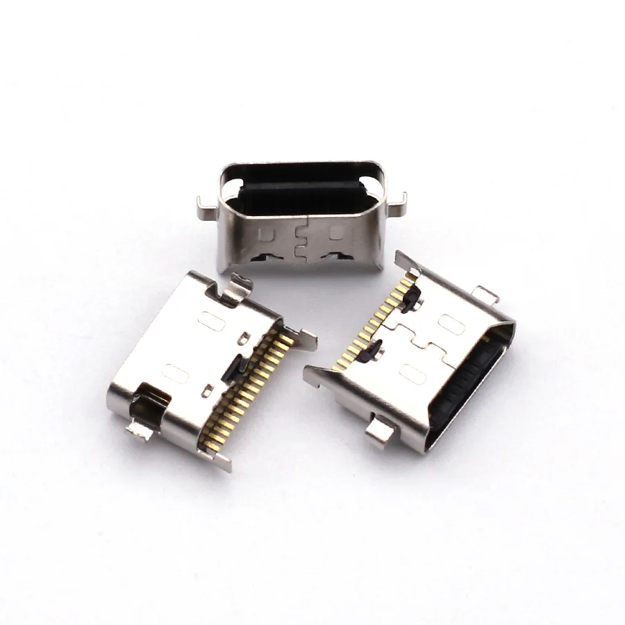 10 шт., 16 контактов, разъем USB Type-C для зарядки Samsung A21 A215 A215U A215F A20S A207 207F A2070