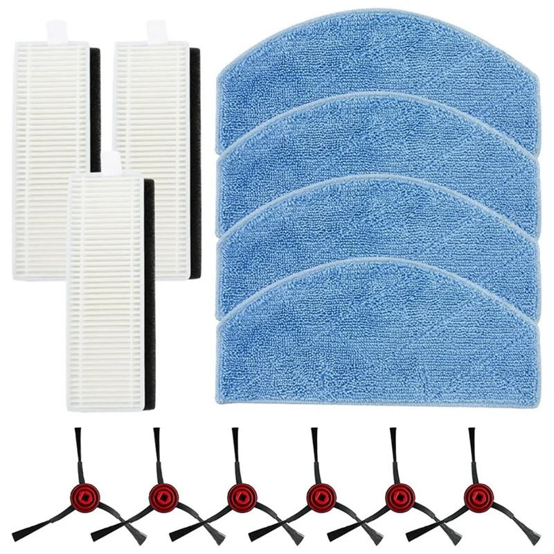 Для Laresar Mars01 Lubluelu SL68 робот-пылесос боковая щетка фильтр Hepa швабра тканевые