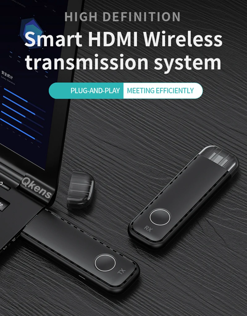 

Wireless HDMI Video Transmitter Receiver Extender Display Adapter TV Stick Switch DVD Camera Laptop PC To Monitor Projector HDTV