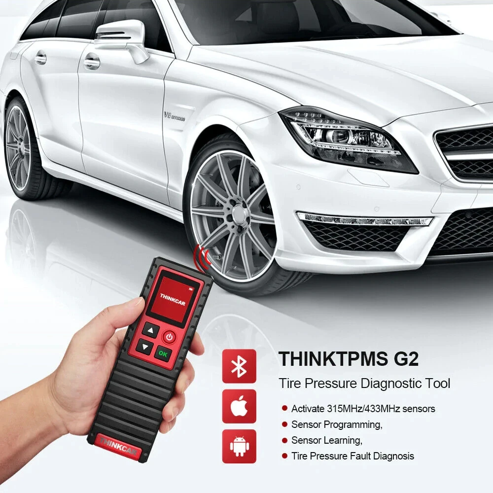 THINKCAR ThinkTPMS G2 OBD2 Автоматические диагностические инструменты ThinkTool Обнаружение