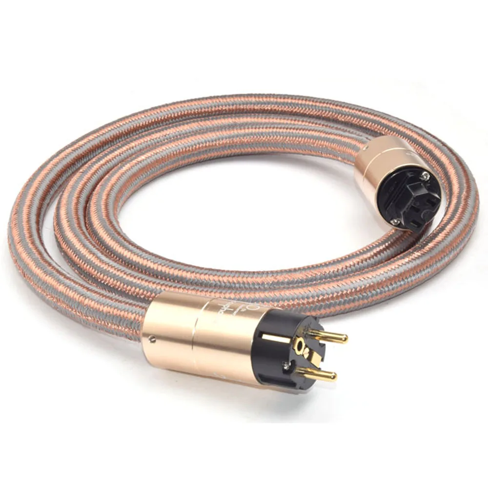 

Hifi Accuphase Power Cable High Purity OFC Power Cord with European Standard Plug For Amplifier CD player DAC
