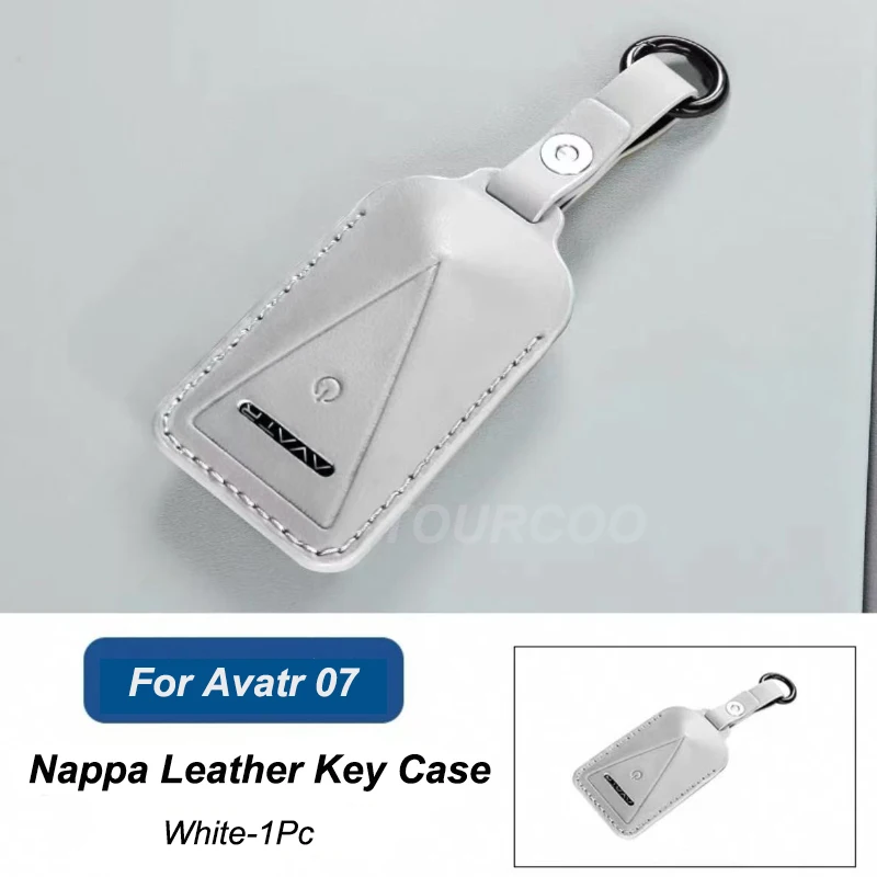 

Кожаный чехол для ключей AVATR 07 Nappa, защитная сумка для ключей, модифицированные аксессуары для автомобиля