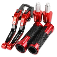 motorcycle aluminum adjustable brake clutch levers handlebar hand grips ends for ducati monster m1100 s 2009 2010 2011 2013