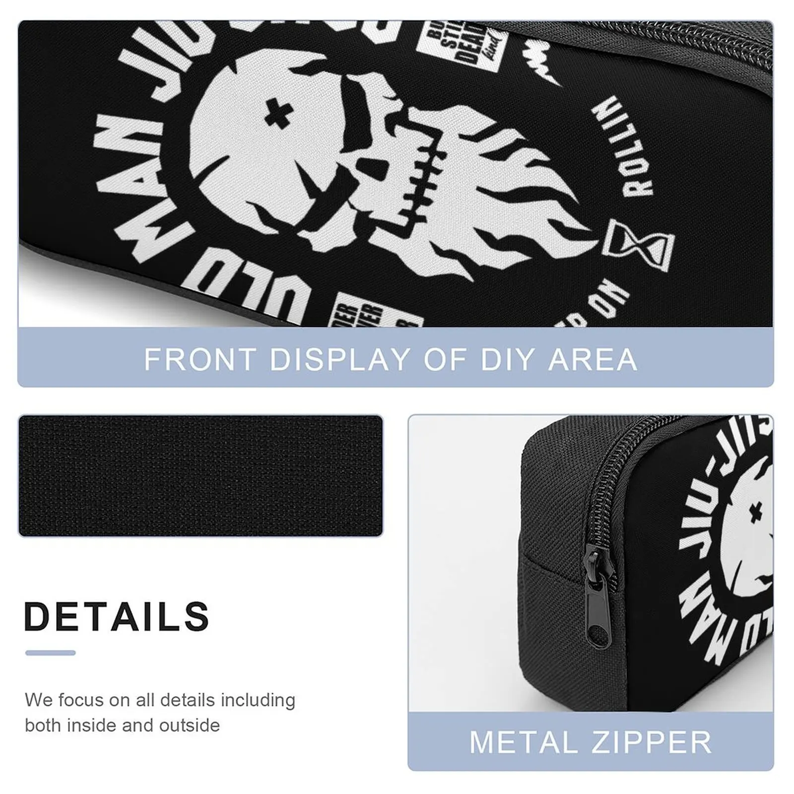 Набор 3 в 1 17-дюймовый рюкзак сумка для ланча ручек магнит джиу-джитсу пожилых