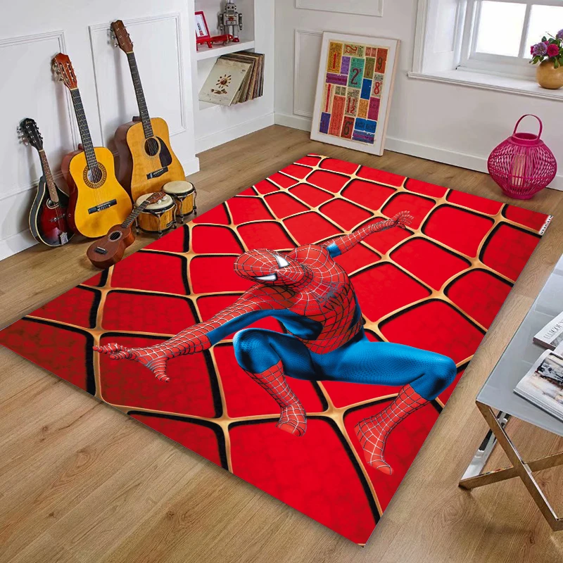 

Disney Spiderman Carpet Baby Play Mat Baby Crawling Carpet Anti-slip Bathroom Carpet Floor Mat Door Rug Home Decor