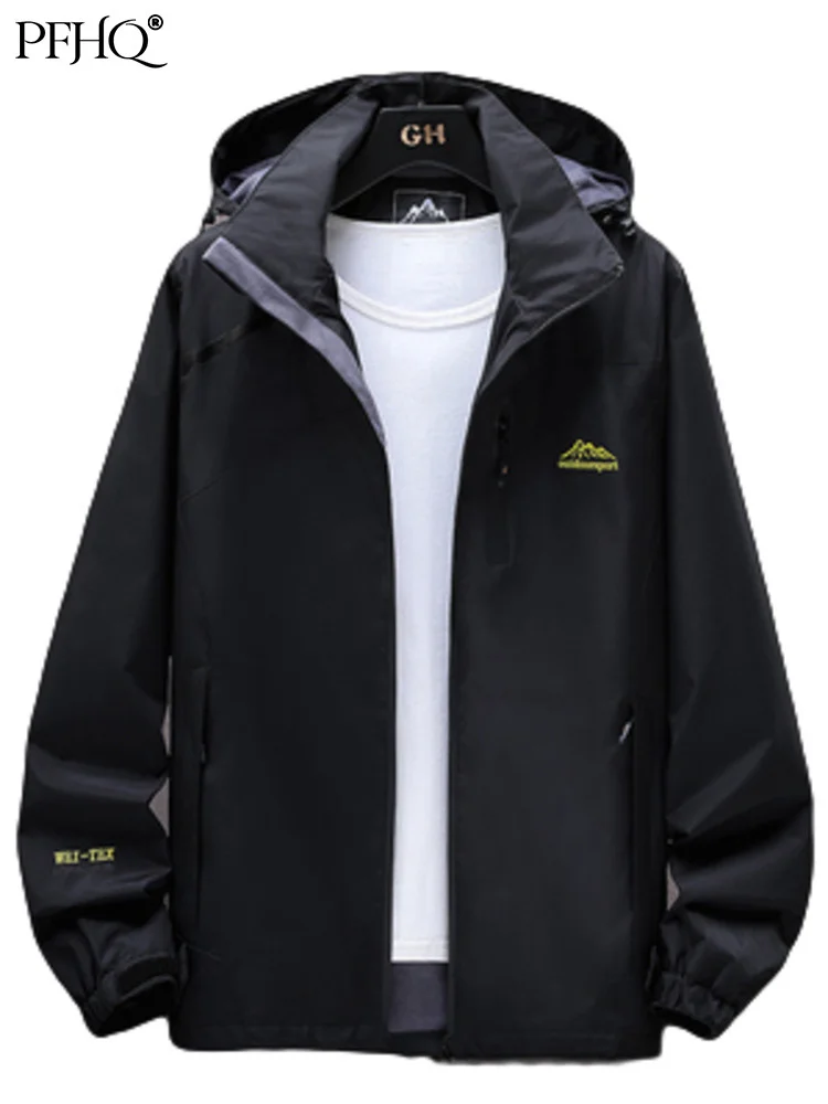 

Осенняя мужская и женская куртка PFHQ 2023, водонепроницаемая куртка, модная ветровка, одежда для альпинизма, толстовки 21Q1220