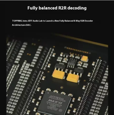 TOPPING Centaurus R2R декодер полностью балансный 8 сетевой NOS/0S/Лучший десятисегментный PEQ