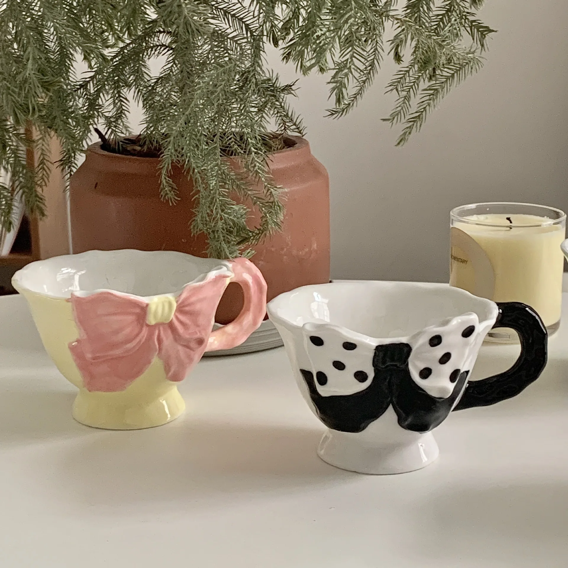 

Керамическая кружка Hepburn Polka Blue