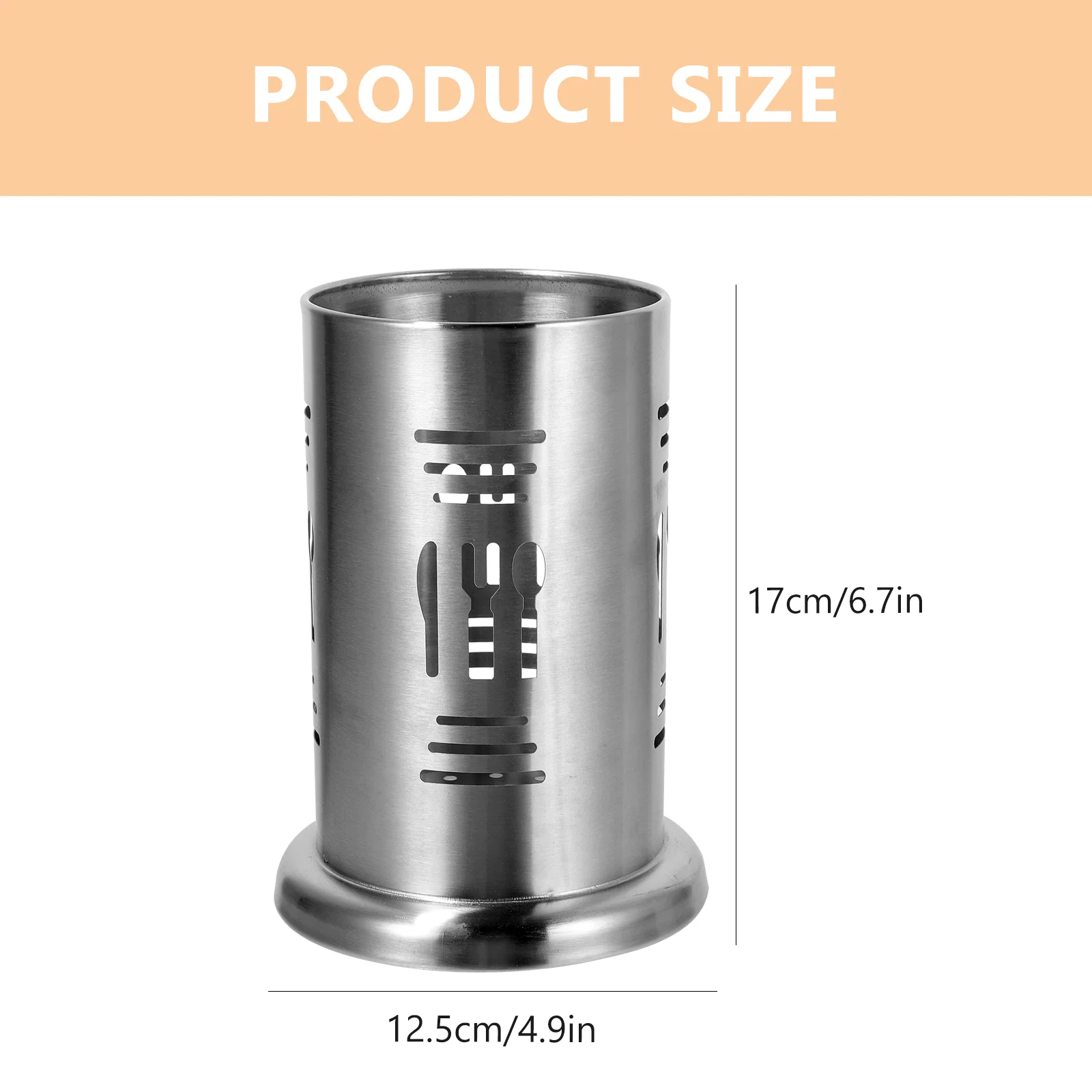 Держатель для палочек еды из нержавеющей стали контейнер столовых приборов