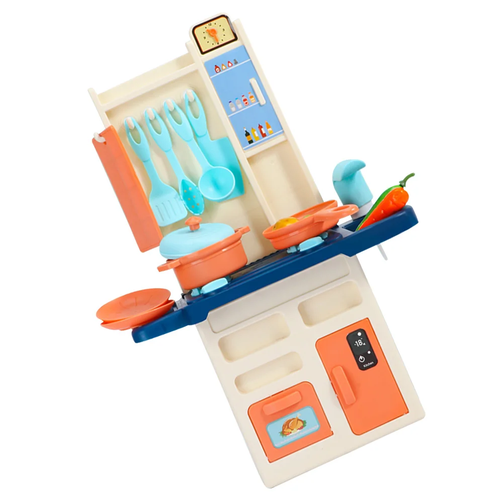 

1 Set Simulated Kitchenware Toys Simulation Cooking tool Mini Cooking Pot Toys