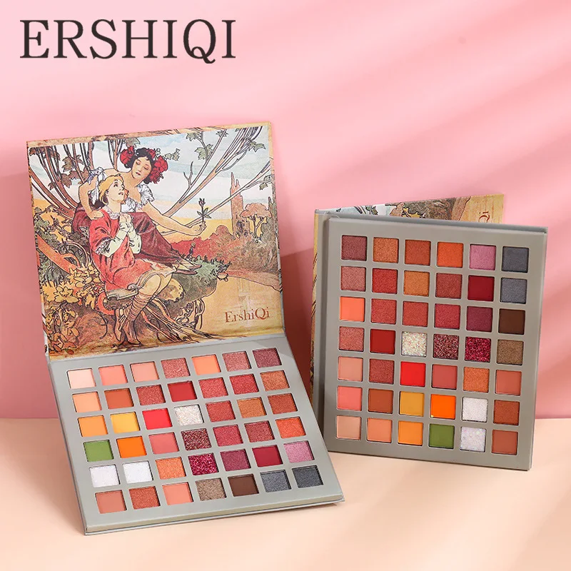 

42 Colors Eyeshadow Palette Glitter Pearlescent Eyeshadow Waterproof Eye Plate Shimmer Matte Makeup Eyeshadow Palette Make Up