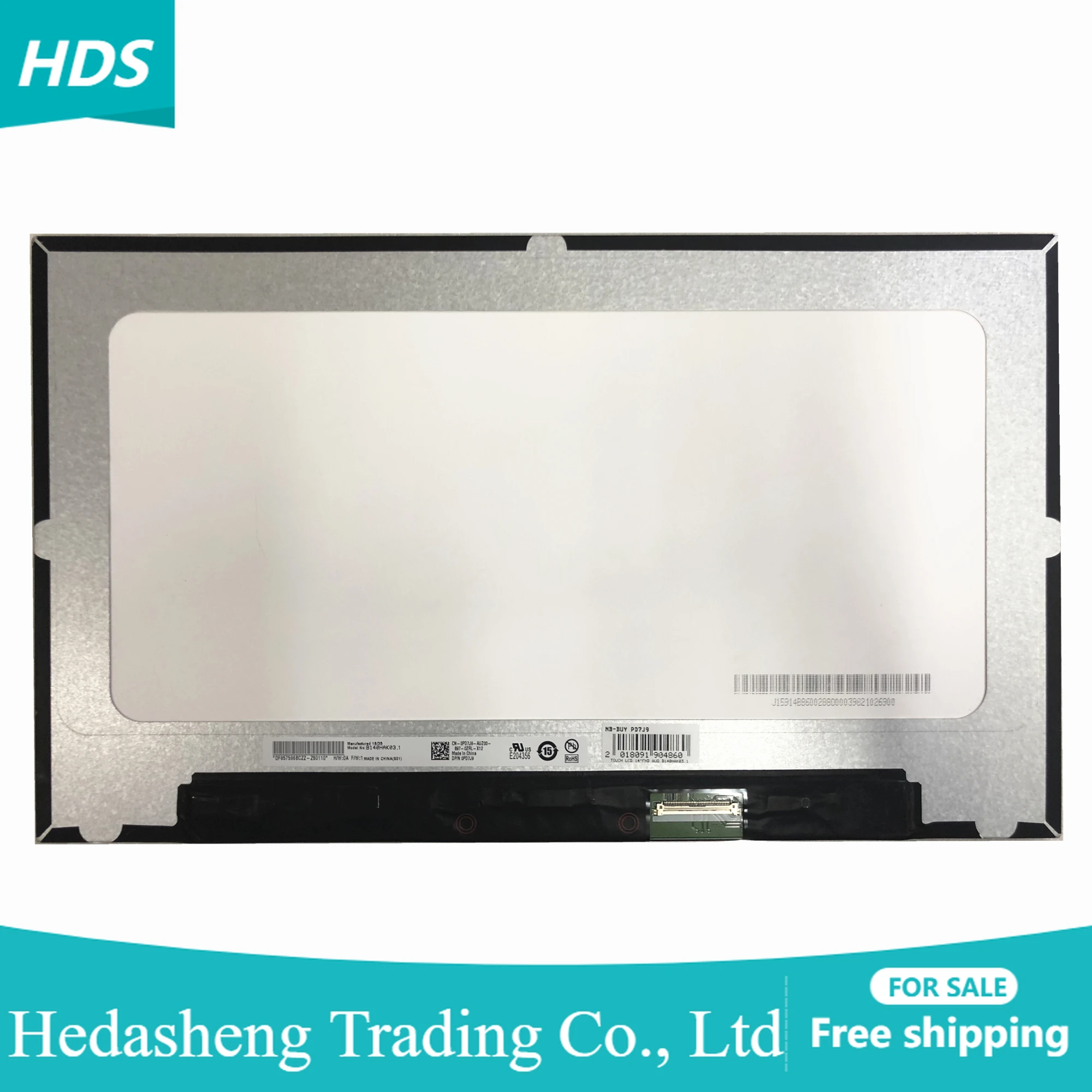 

B140HAK03.1 для DELL с дигитайзером, светодиодный дисплей, матрица 1920x1080, 40-контактный сенсорный экран ноутбука Latitude 5410