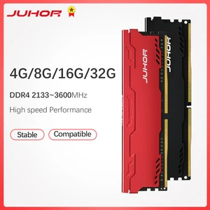 Оперативная память JUHOR ddr4 16 ГБ 4 ГБ 8 ГБ 32 ГБ настольная память Udimm 2133 2400 2666 3000 3200 3600 DDR3 4 ГБ 8 ГБ 1600 новые Dimm оперативные памяти