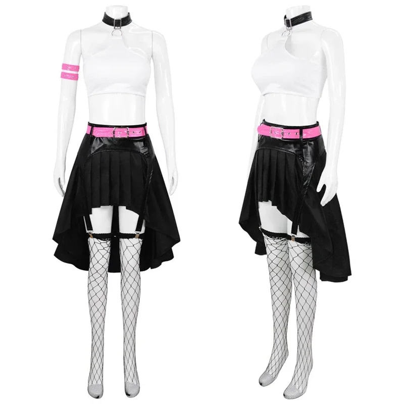 Ainclu аниме фильм красный Нами косплей костюм женское платье Хэллоуин комиксы