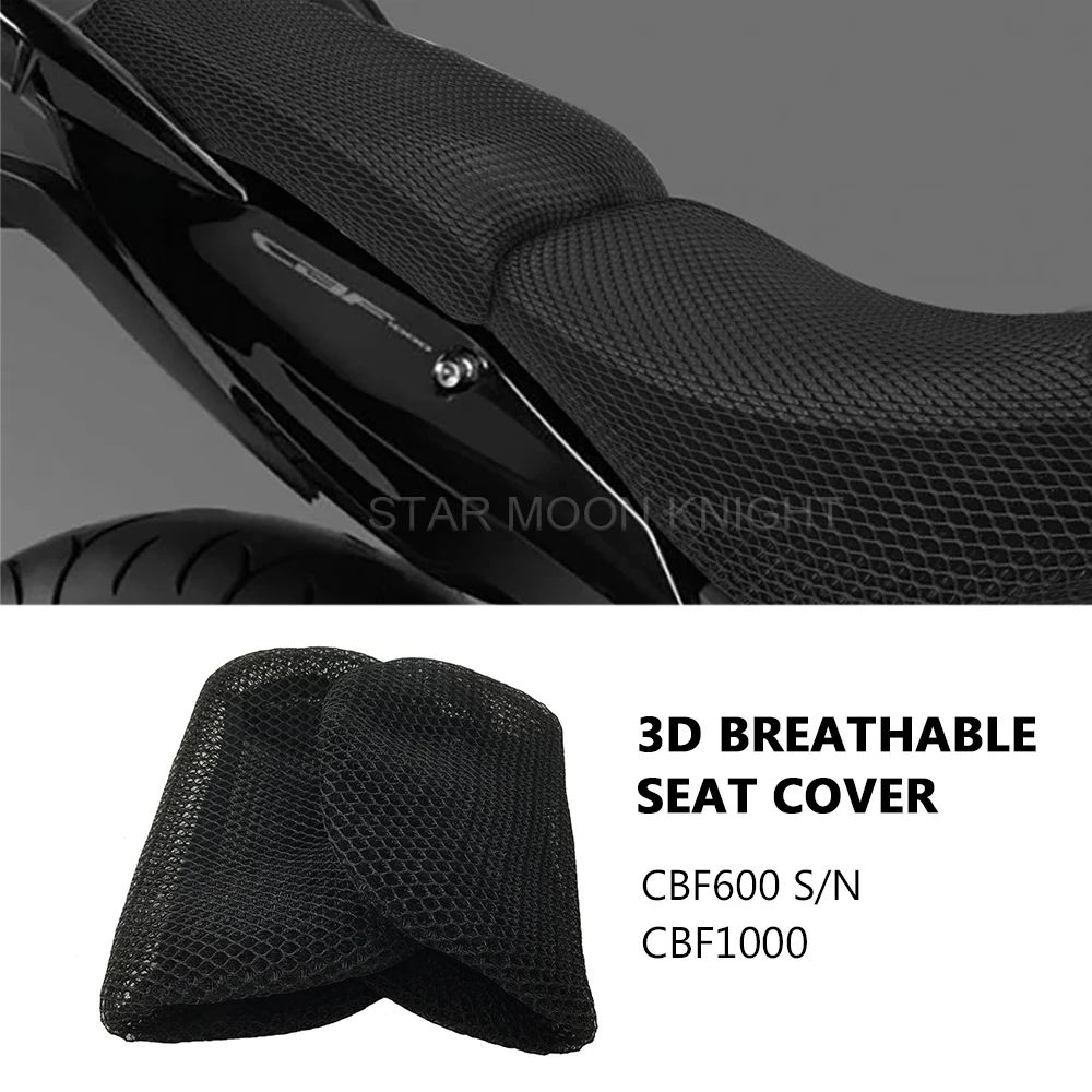 

Motorcycle Accessories Protecting Seat Cushion Covers For Honda CBF600 CBF1000 CBF 600 3D Waterproof Fabric Saddle Seat Cover