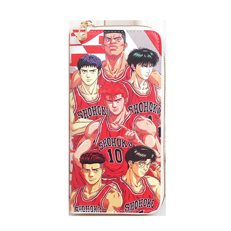 2023 New Japanese Anime Collection Slam Dunk Short PU Wallet