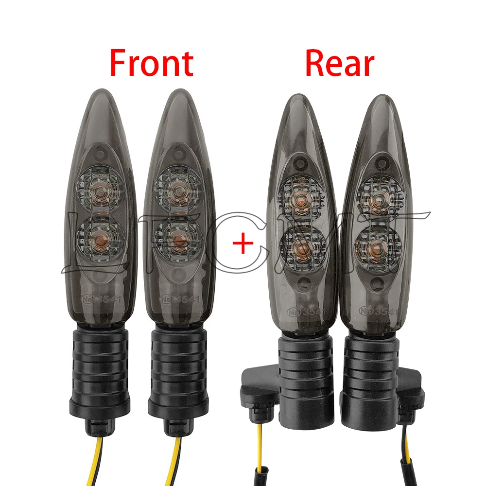 Светодиодный указатель поворота для мотоцикла, передняя и задняя мигалка, подходит для BMW K1200R K1300R R1200GS R1200R R1200S S1000XR F 650GS 800GS