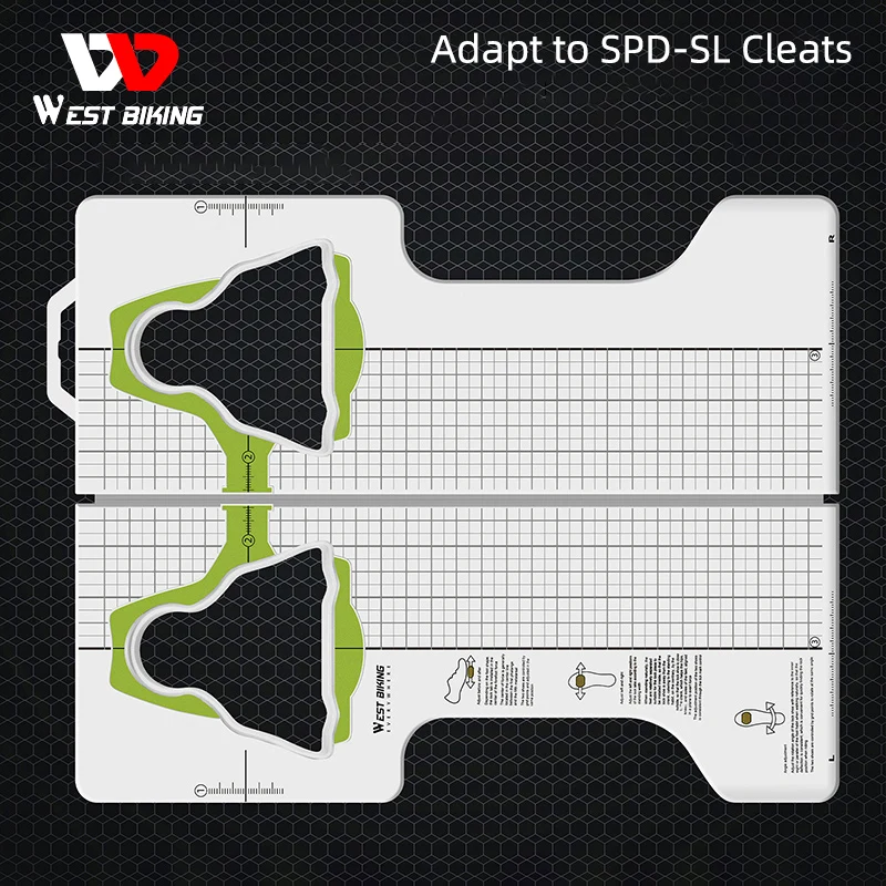 

WEST BIKING Road Bike Pedal Cleats Adjustment Tool Clipless Pedal Cleat Tools For SPD Cycling Lock Shoes Specialized Adjustor