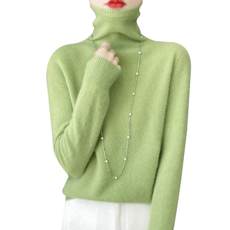 Осень-зима 2023 новый бесшовный интегрированный шерстяной свитер ворсовый