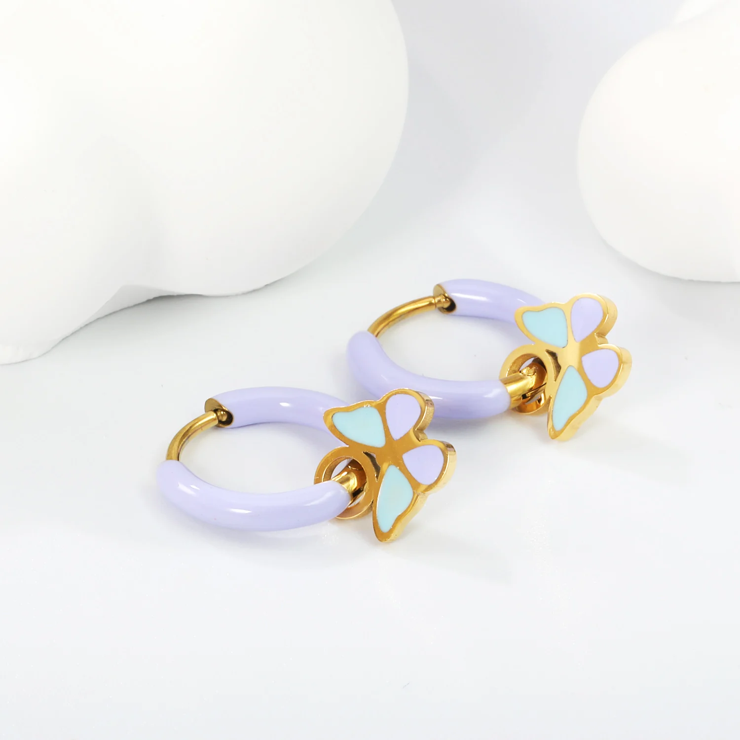 Серьги-обнимашки LUXUKISSKIDS 2 шт