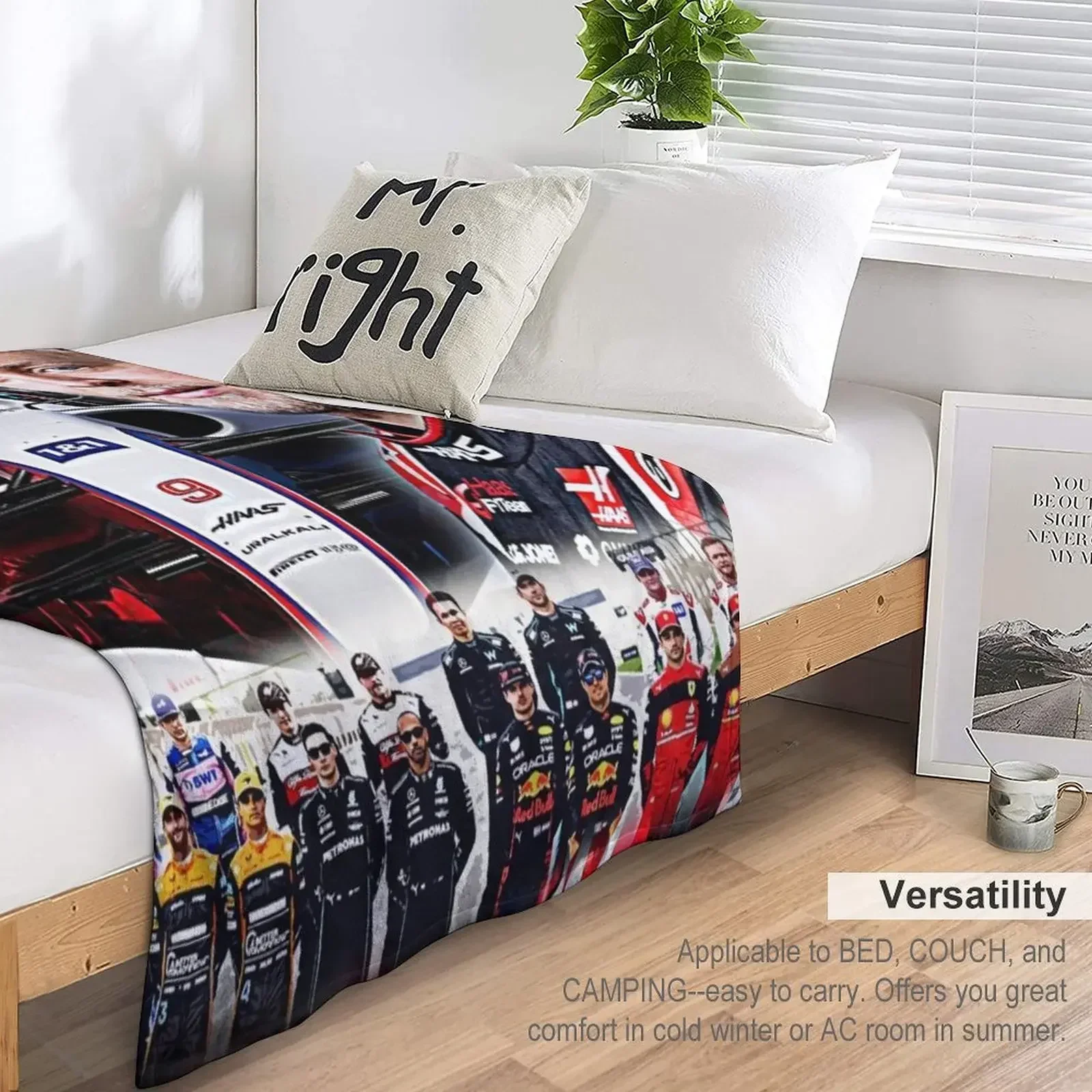 Kevin magnussen плед одеяло многоцелевое искусство