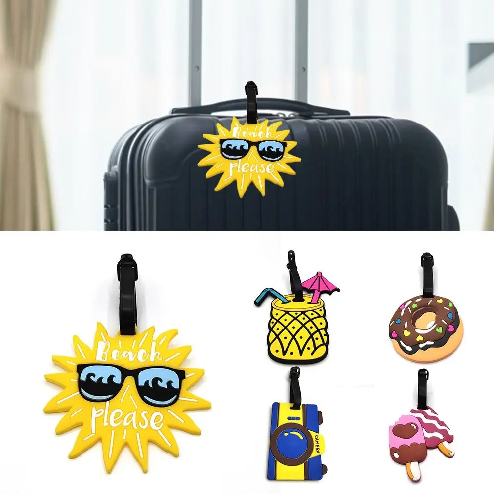 Мягкая многоцветная багажная бирка аксессуары для путешествий ISKYBOB Red Mula Tstyle