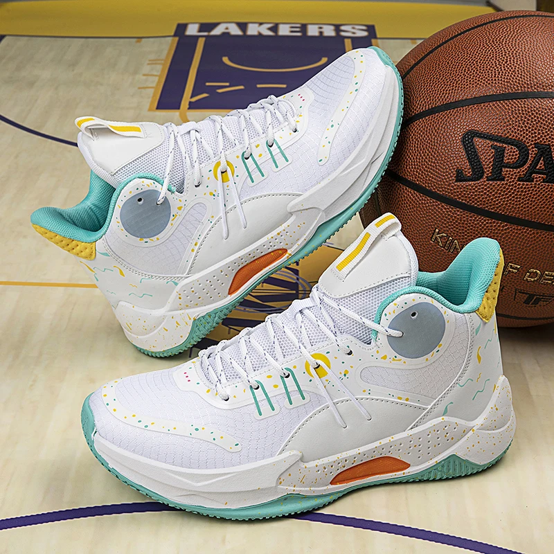 

Баскетбольные туфли для мужчин, дышащие, Нескользящие, для обучения баскетболу, размеры 36-45