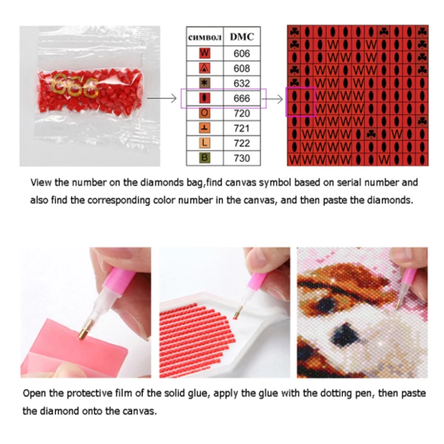 Алмазная живопись Calvert сова цветок квадратная 30-45 цветов