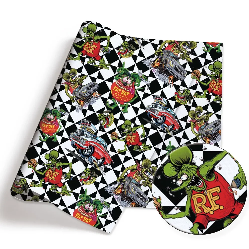 Мультяшная Ткань Горячая Распродажа DIY 140*50 см ручная работа шитье лоскутное