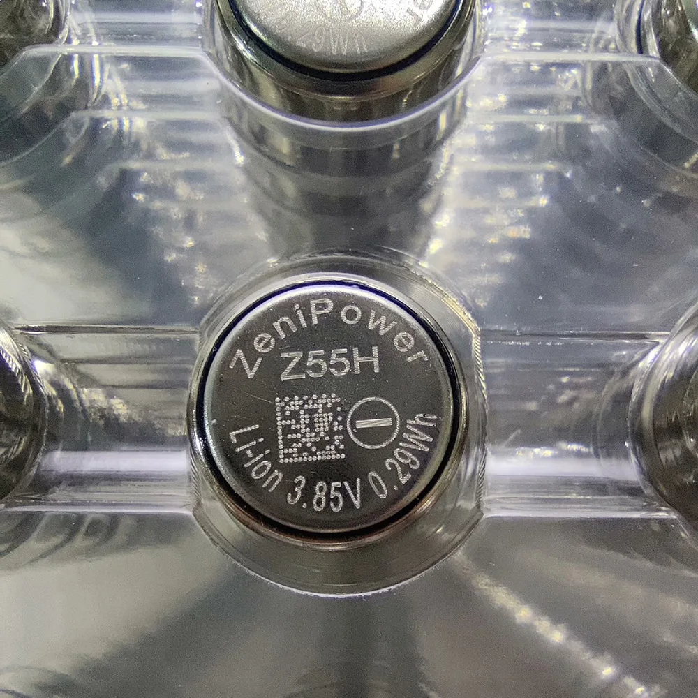 Фото Аккумулятор Li-ion 702428 Z55H CP1254 3.85V 75мАч для ремонта беспроводных наушников Sony WF-1000XM4 TWS с шумоподавлением №4