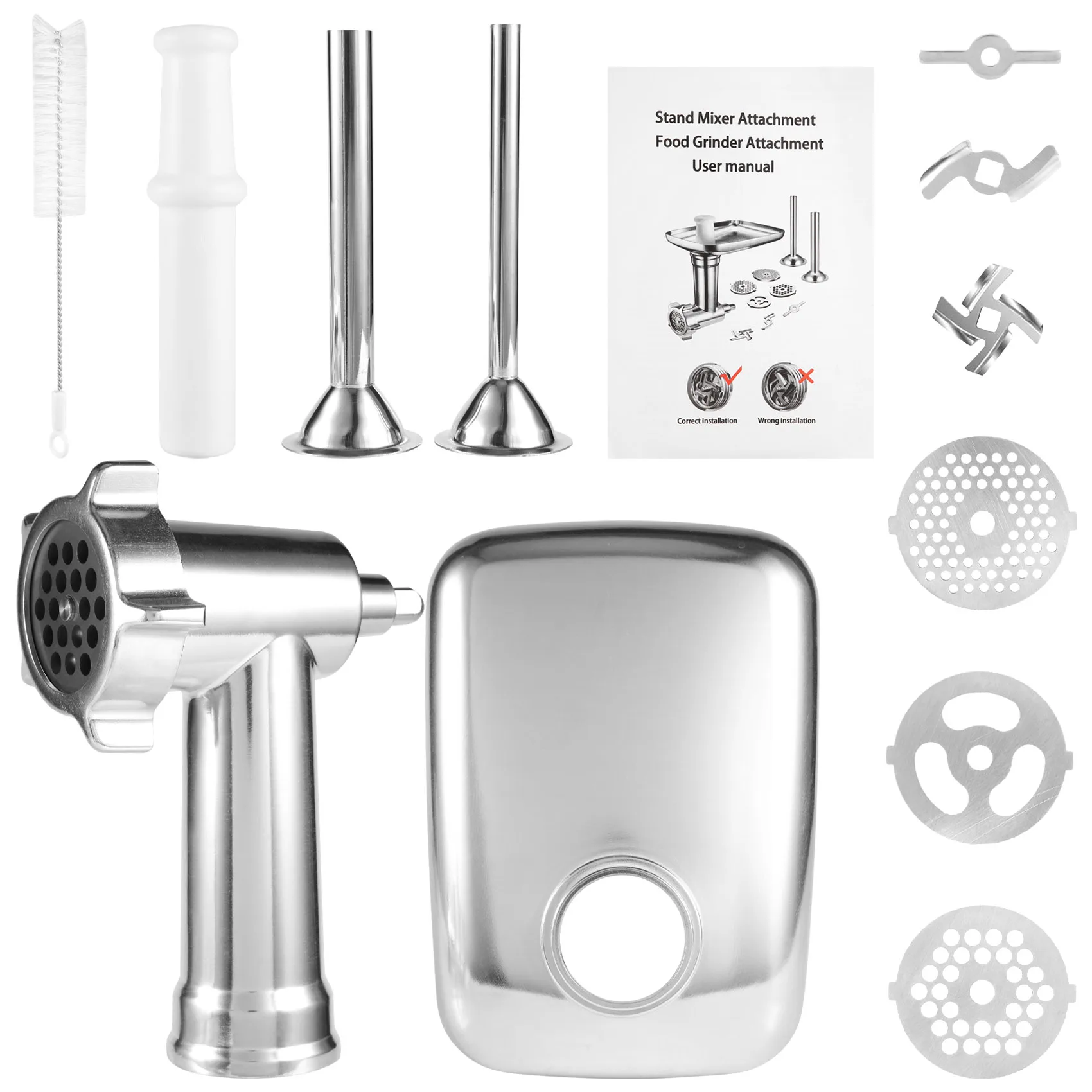 

Насадки для мясорубки, подставка для кухни, миксеры, аксессуары для колбасных изделий, тарелки и лезвия для измельчения продуктов