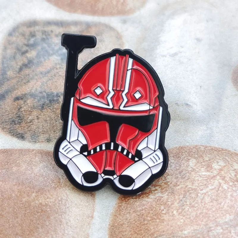 Шлем с эмалью в стиле Звездных войн мандалориан Боба Фетт шпильки искусственный