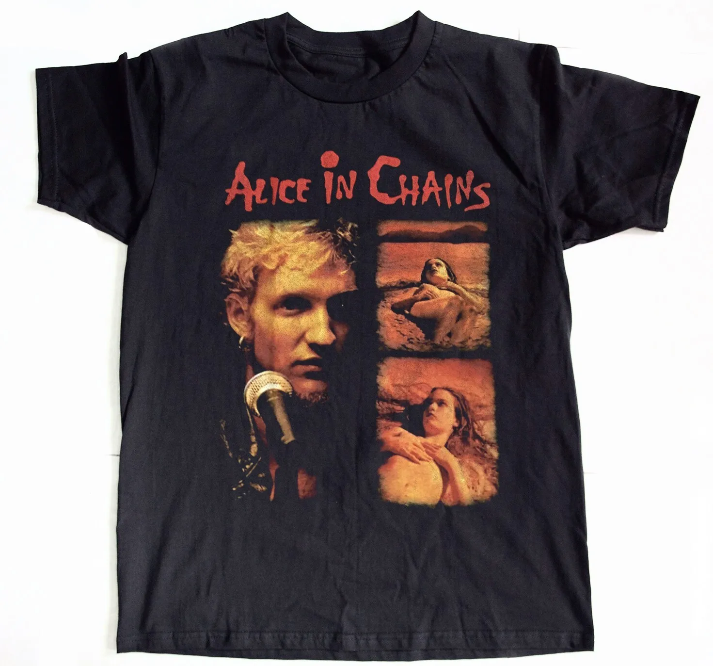 Фото ALICE IN CHAINS Layne Staley Album Черная футболка унисекс, размер S-5XL №1