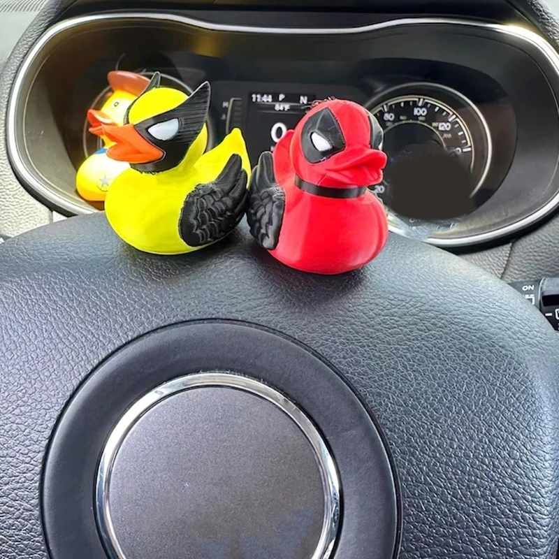 Новинка уникальные забавные уточки-супергерои розыгрыши утята с реквизитом для