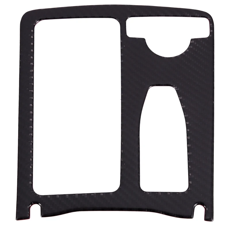 

For Mercedes Benz C Class W204 E Class W212 Carbon Fiber Console Panel Cover Trim RHD
