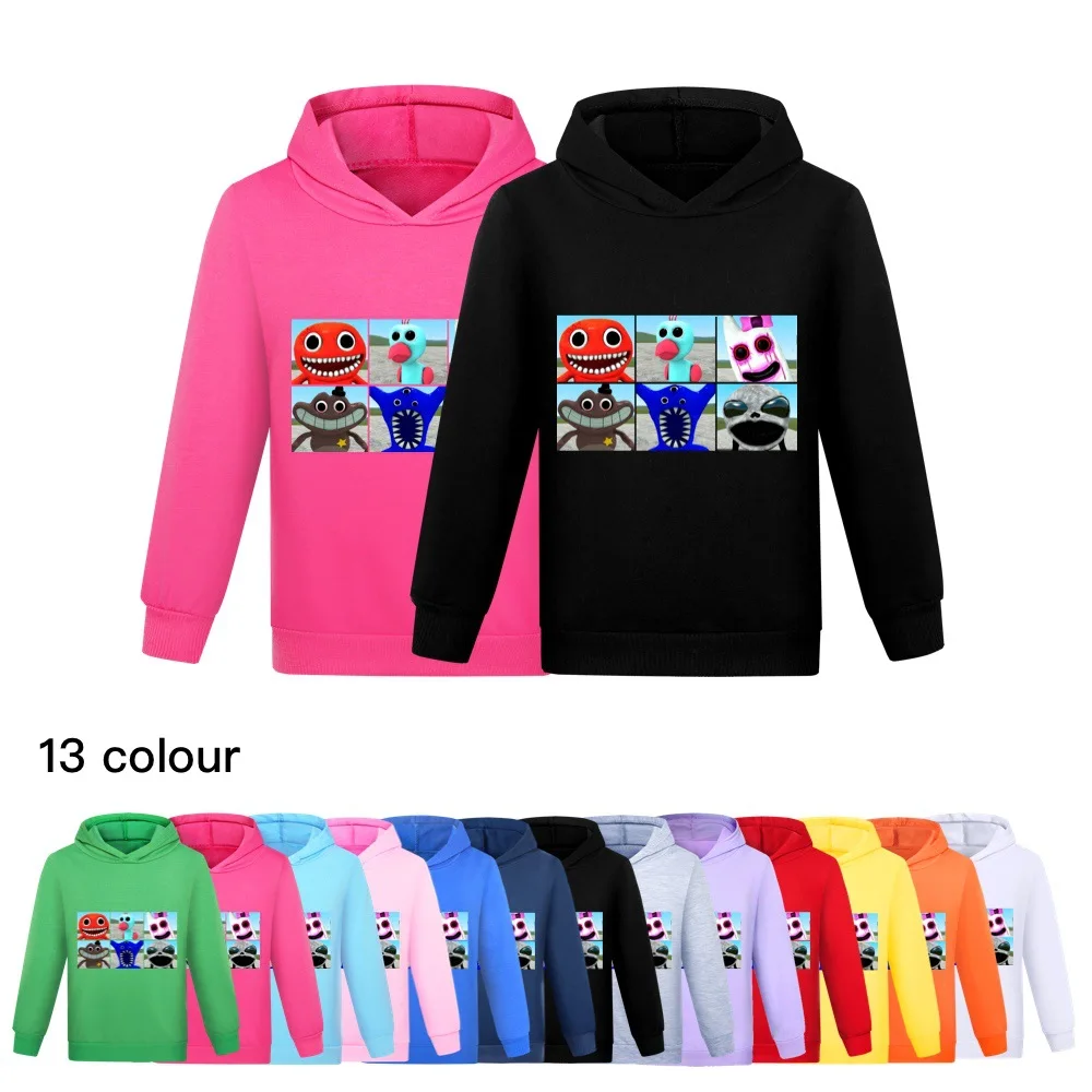 

Boys Hooded Kids Casual Sweatershirt Girls T-Shirt Garden of Banban Child Fashion Clothes Cotton Birthday Girl Costume 3-16Years